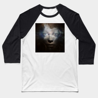 Human face and universe Baseball T-Shirt